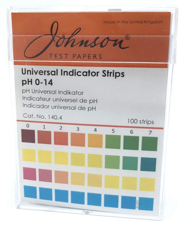 J-pHix® pH Universal Indicator Strips - 0-14 pH