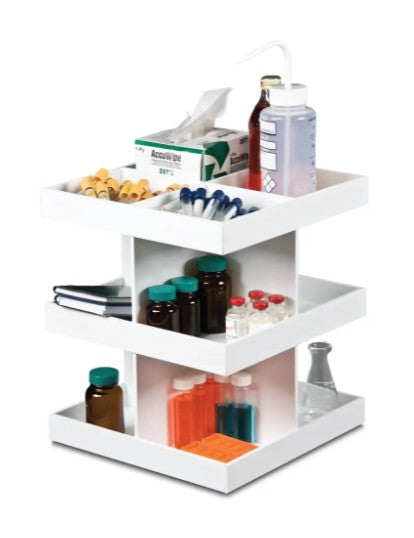 Rotating Triple Shelf Organizer