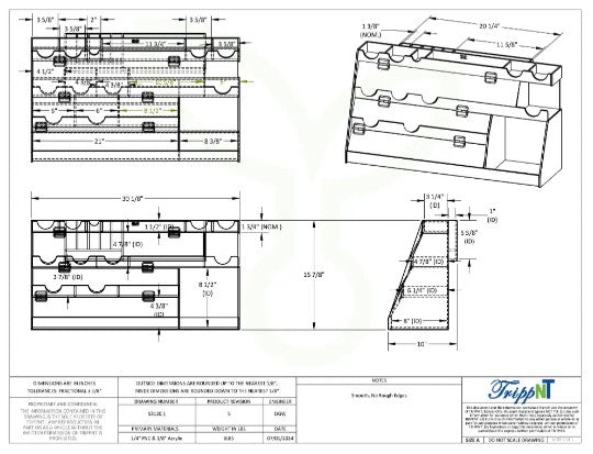 Extra Large Bench Top Workstation with Door