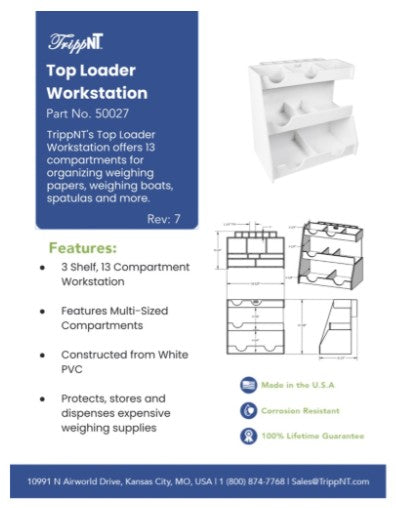 Top Loader Workstation