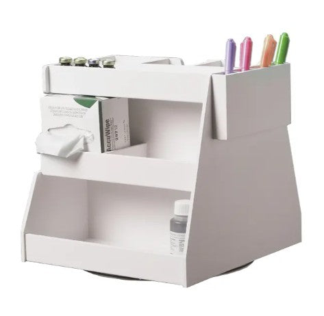 Rotating Multi-Compartment Workstation