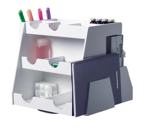 Rotating Multi-Compartment Workstation