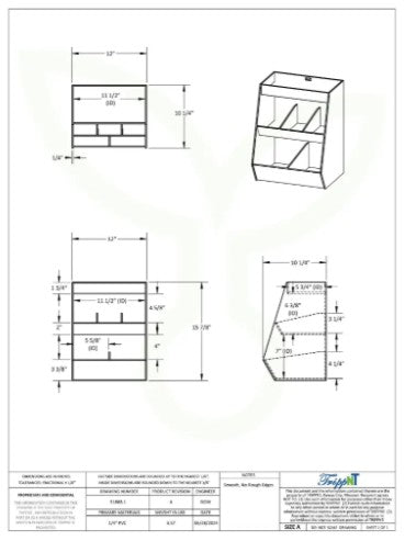 MRI Lab Storage Shelf