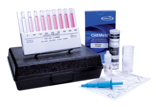 Chlorine CHEMets® Visual Test Kits