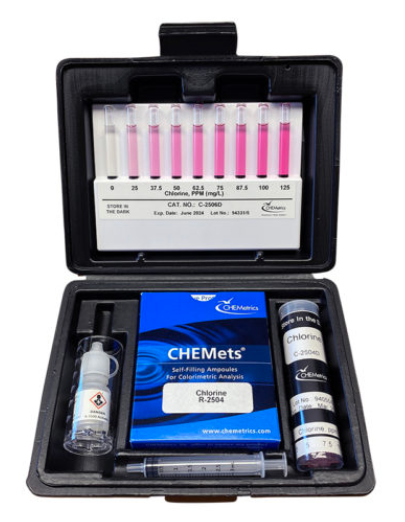 Chlorine CHEMets® Visual Test Kits