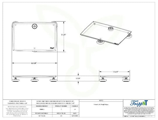 Medium Clear Precision Leveling Table