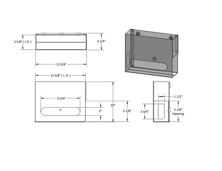 Kimwipe Holders and Dispensers