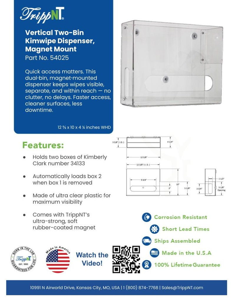 Kimwipe Holders and Dispensers
