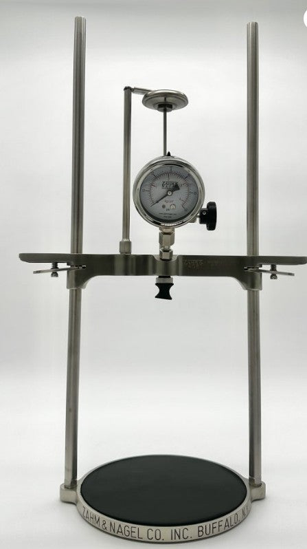 Zahm & Nagel 6002  - three litre carbonation tester with pressure gauge and thermometer
