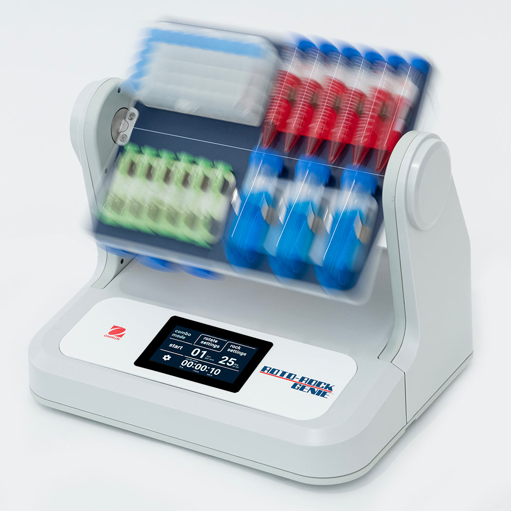 OHAUS Rotator Genie, Roto-Rock Genie, and Roto-Shake Genie for Canadian Laboratories