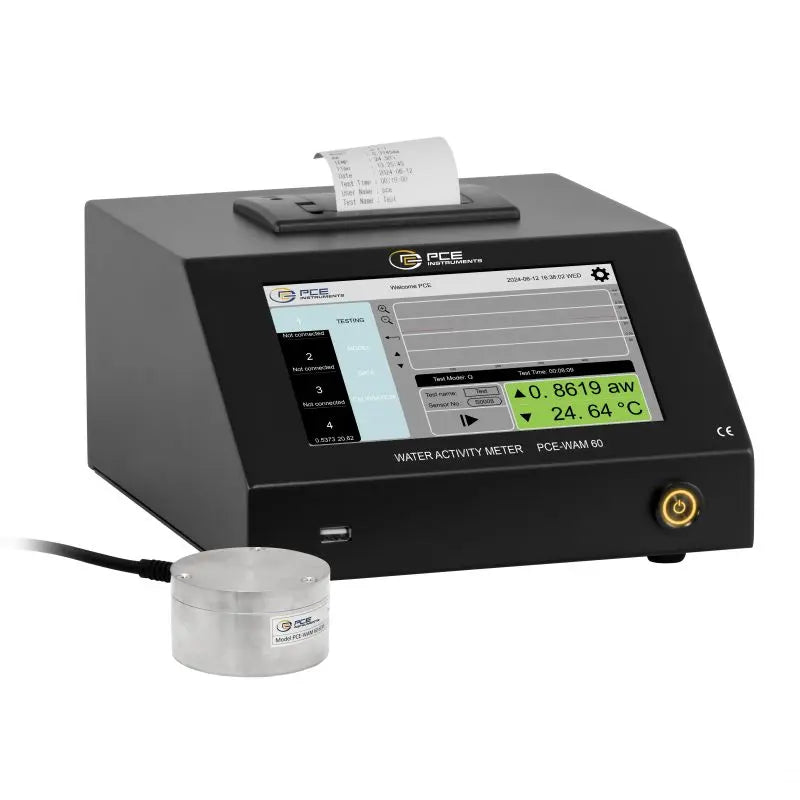 PCE-WAM 60 water activity meter for food QA/QC testing