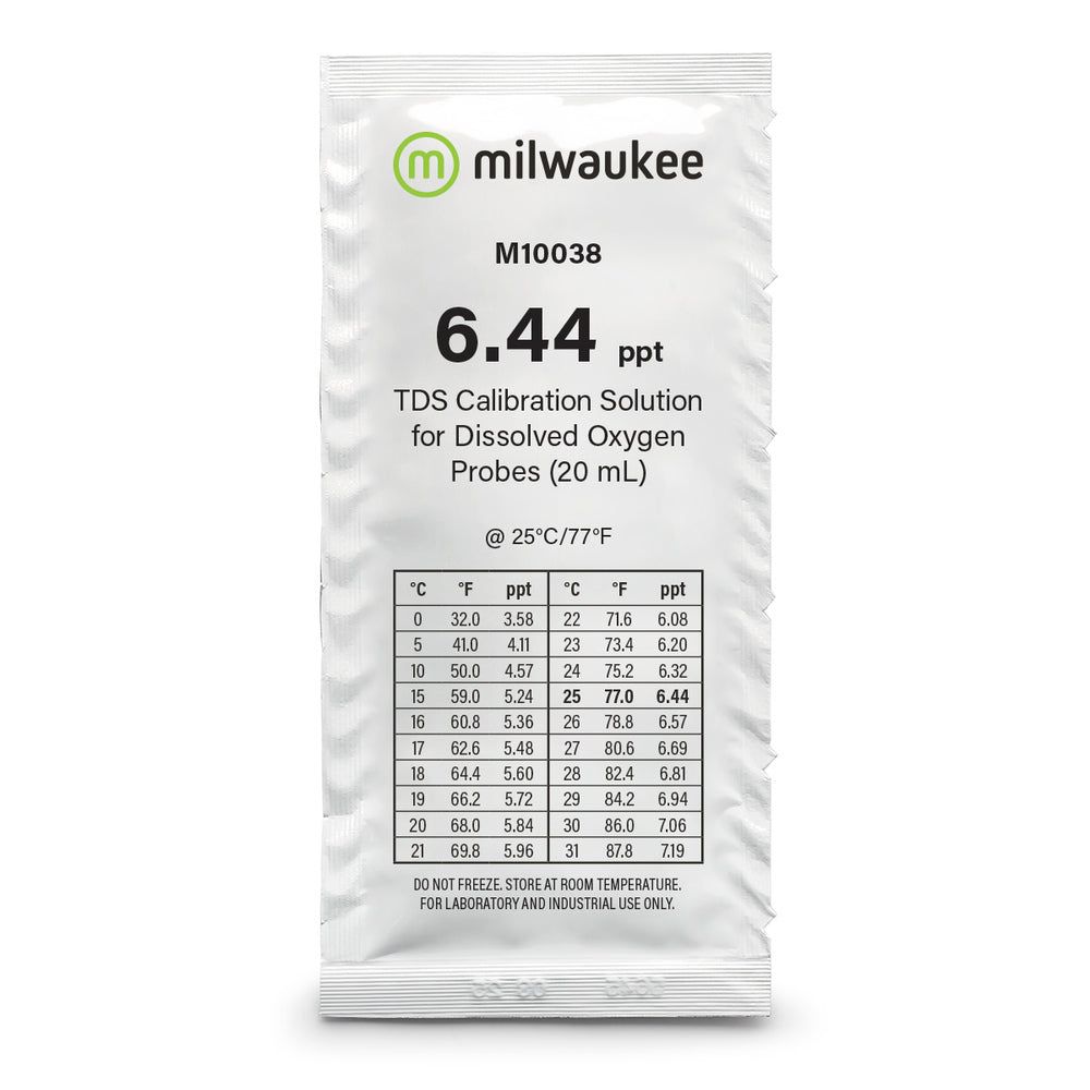 Milwaukee M10038B 6.44 ppt TDS Calibration Solution
