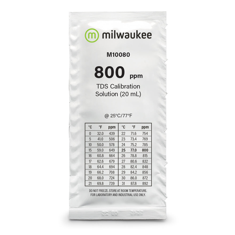 Milwaukee M10080B 800 ppm TDS Calibration Solution