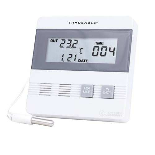 -40 to 80°C  Digital Thermometer - Min/Max - Time/Date