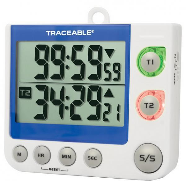 Traceable Double Display Timer