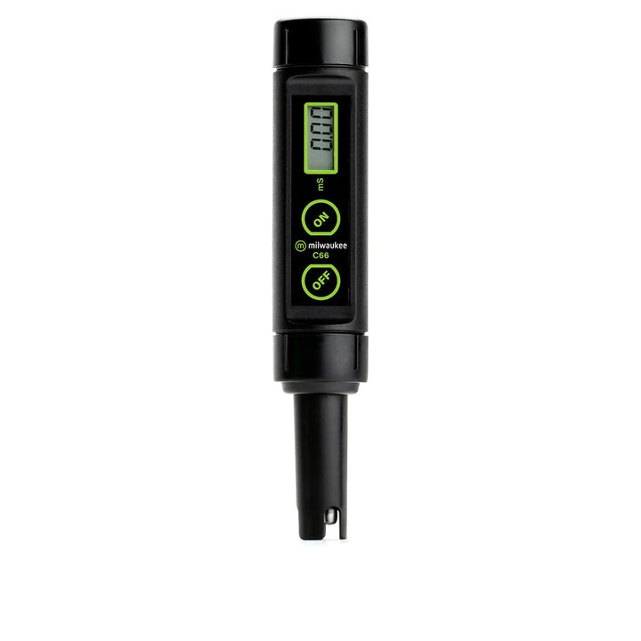 Milwaukee C66 Waterproof High Range Conductivity Pen with ATC and Replaceable Electrode