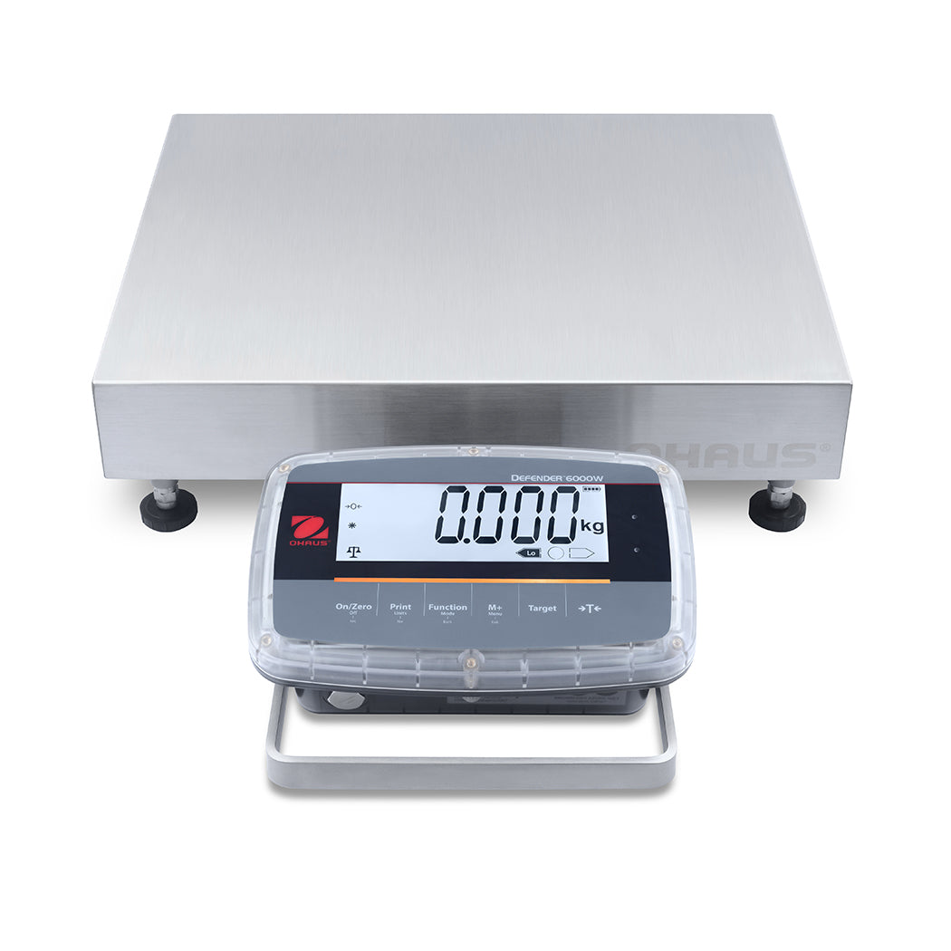 Ohaus Defender 6000 - 50 Kg x 5g Washdown Legal for Trade Bench Scale