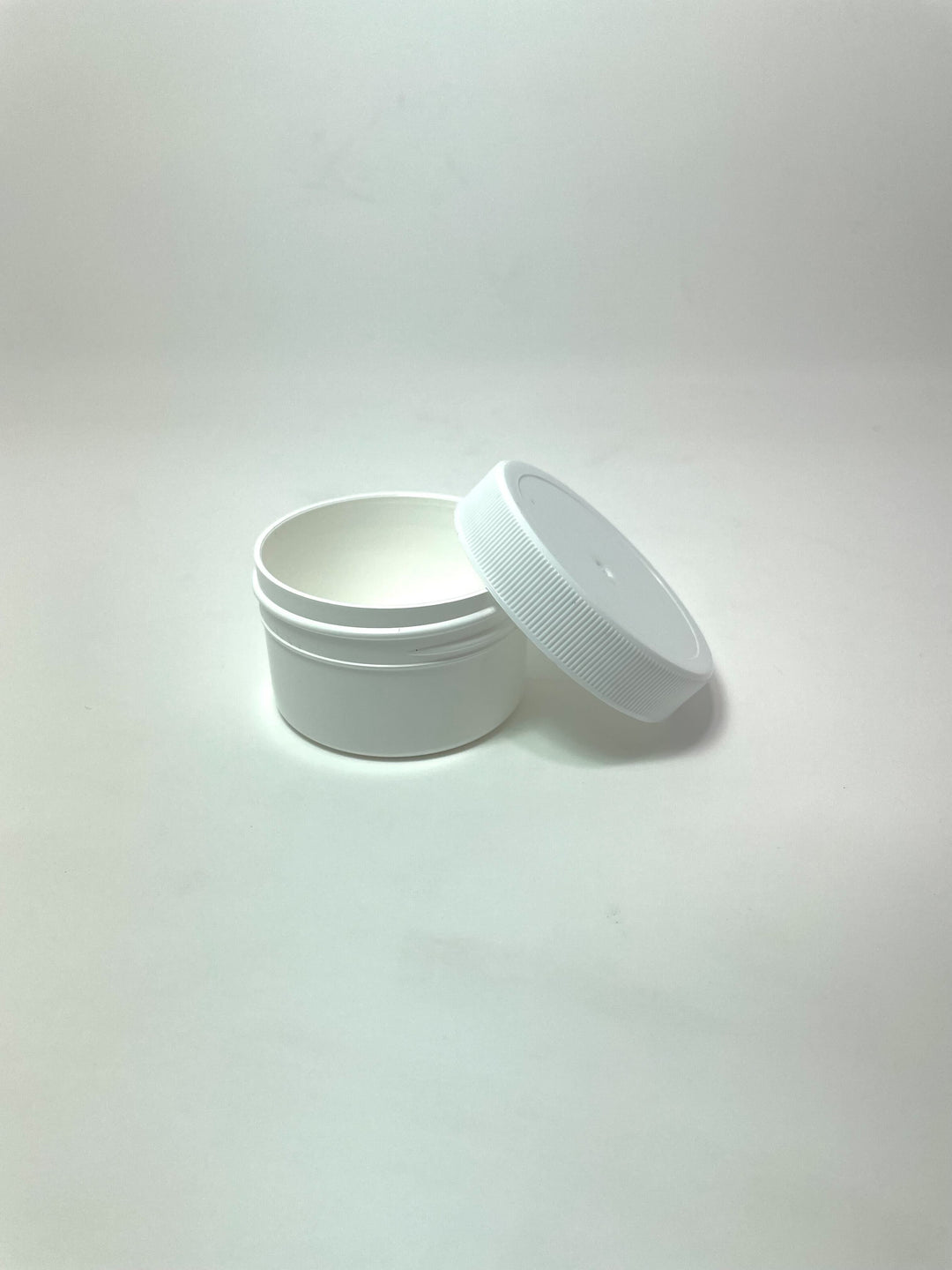 White Polypropylene Jar with Cap