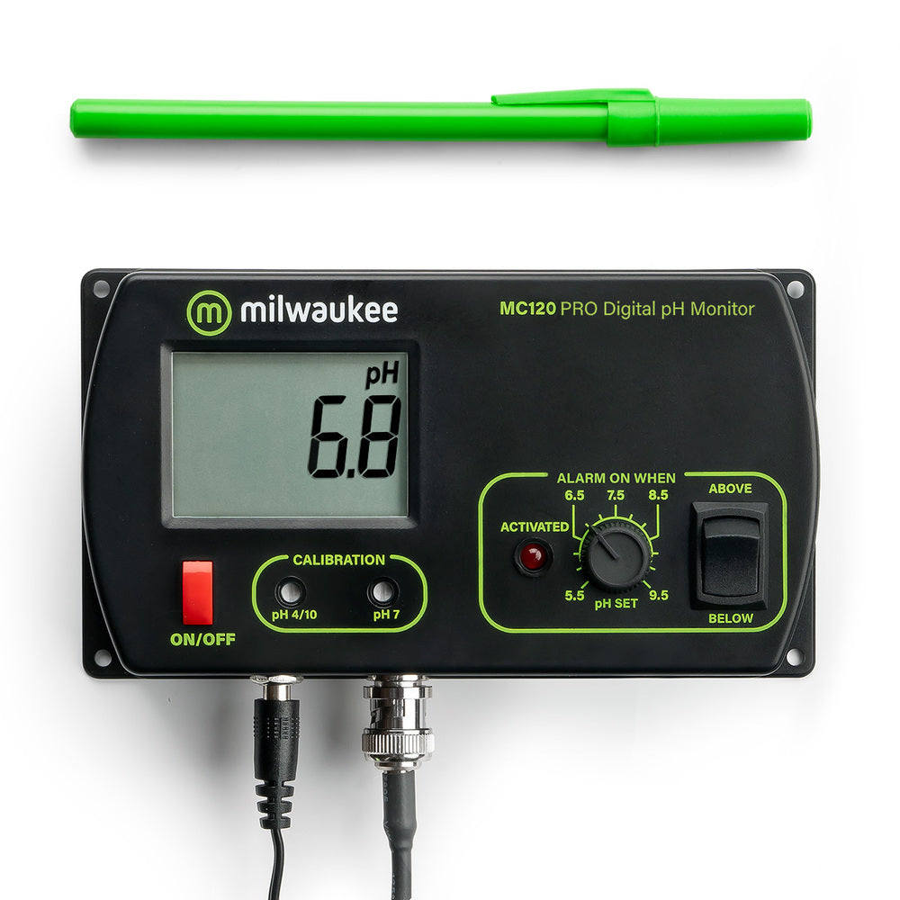 Milwaukee MC120 PRO pH Monitor High Range