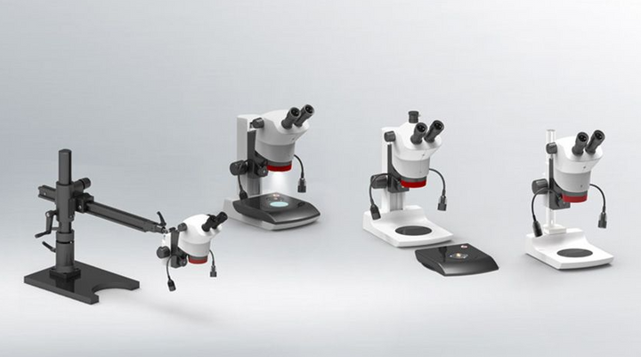 Luxeo 6Z Stereo Zoom Microscope with Flex Arm Configurations