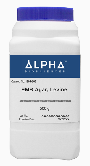 Eosin Methylene Blue Agar, Levine