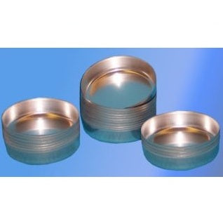 70mm Smooth Walled Aluminum Moisture Dish - 100 Dishes