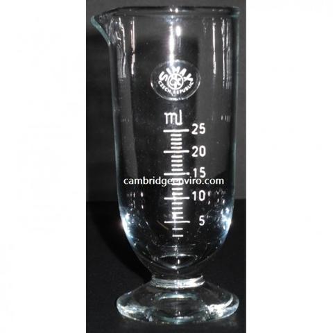 Graduated Glass Bell Measure
