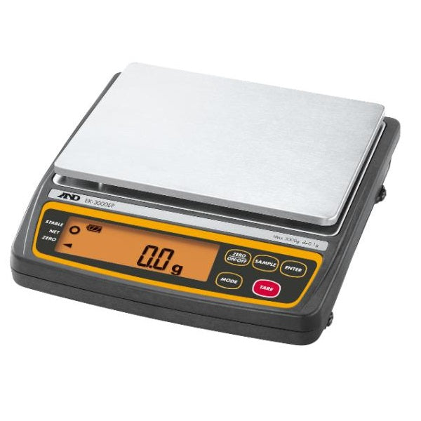 A&D EK-3000AEP - 3000 g x 0.1 g Intrinsically Safe Compact Balance