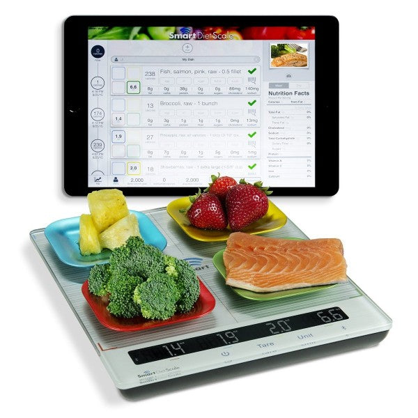 App-Connected Kitchen Scales : Smart Nutrition Food Scale