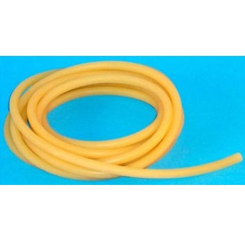 Heavy Walled Amber Rubber Tubing