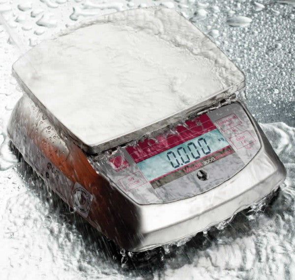 Ohaus V31XW3 - 3kg x 0.5g Washdown Compact Precision Scale